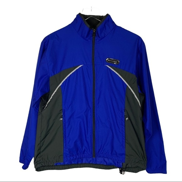 SUGOI BLUE MICROFINE CYCLING JACKET - Picture 1 of 7